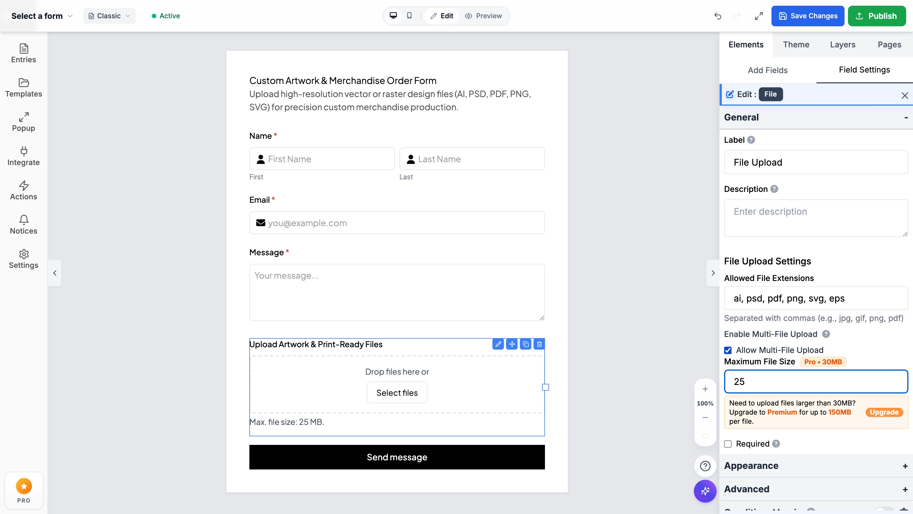 How to Accept File Uploads & Custom Artwork on Shopify Forms (2026 Guide)